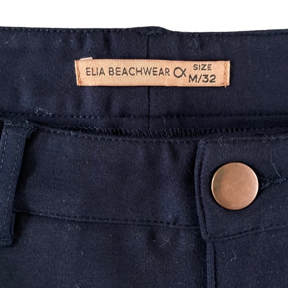 Elia Beachwear Men’s Ithaca Resort Shorts in Navy Blue Waist 32 - Picture 8 of 10